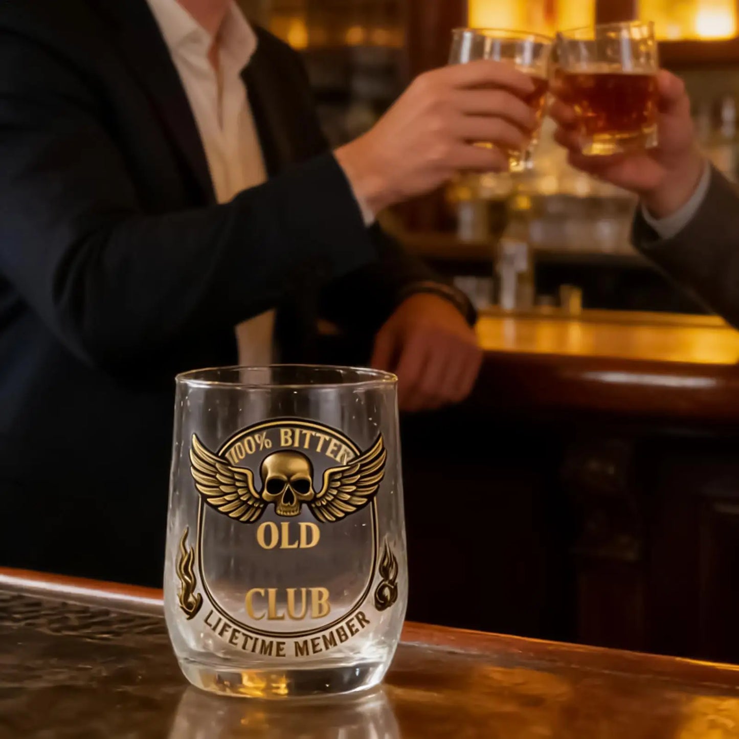 Premium Skull Whiskey Glass 